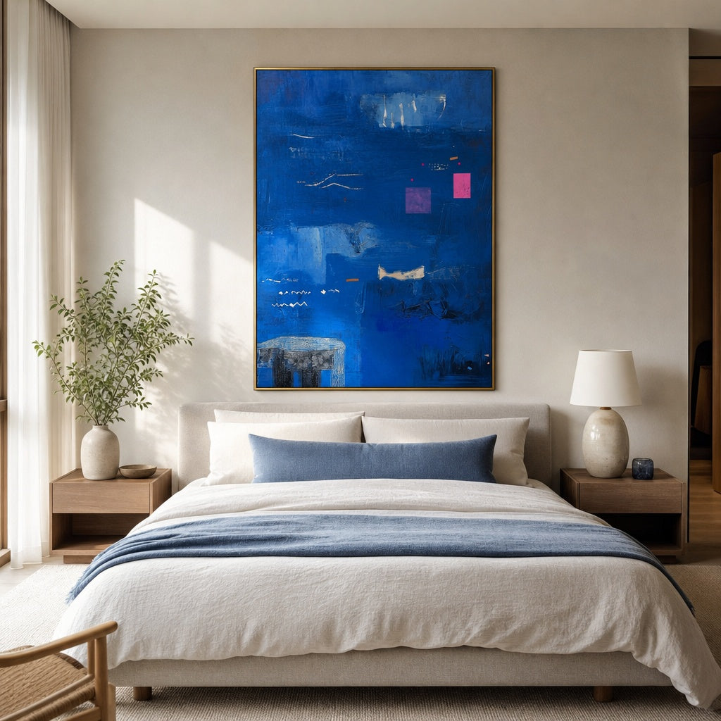 Blue Abstract Depth