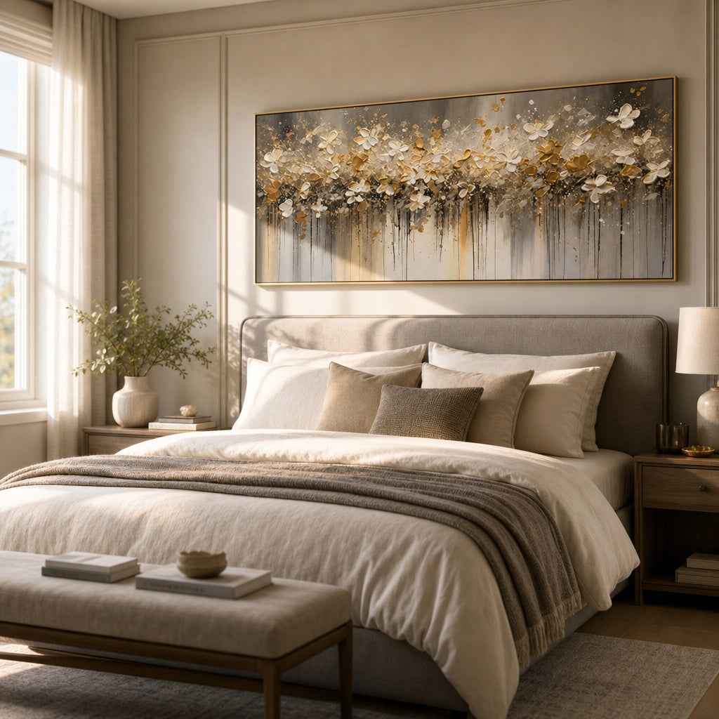Golden Blossom Cascade