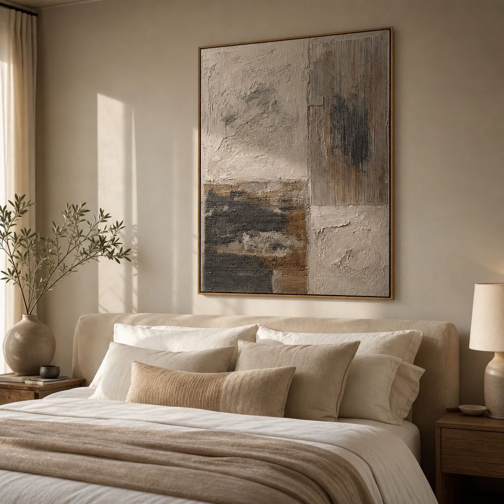 Earthy Texture Composition