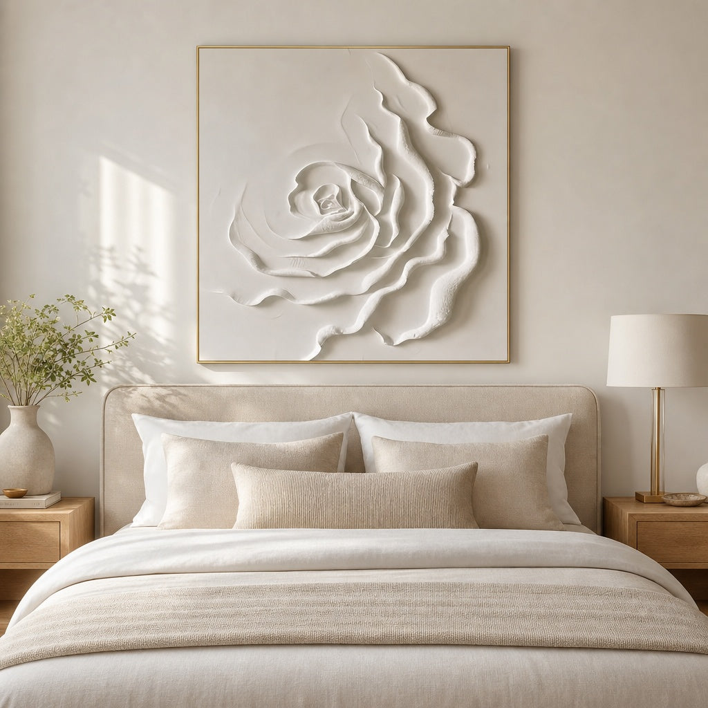 Ivory Rose Relief