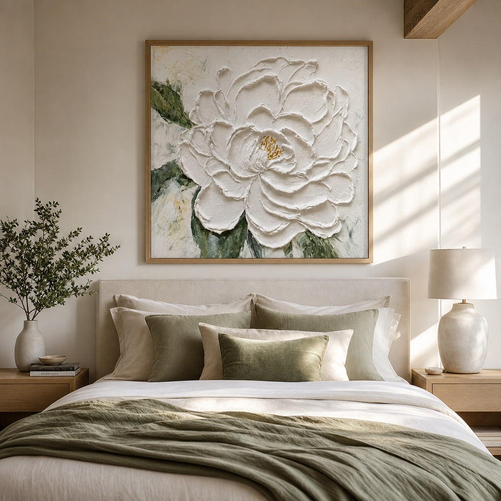White Peony Elegance