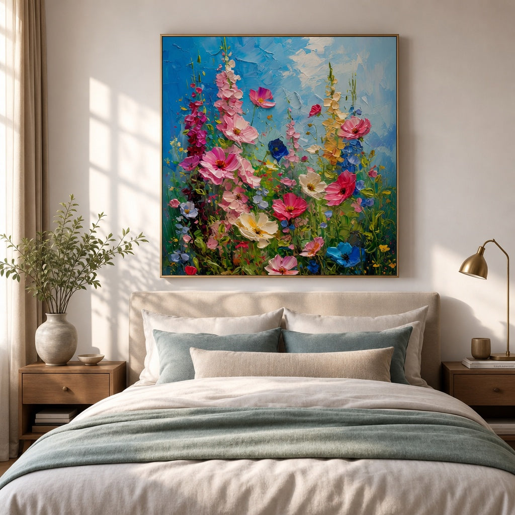 Colorful Wildflower Garden