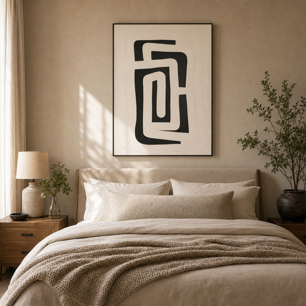 Monochrome Curved Balance