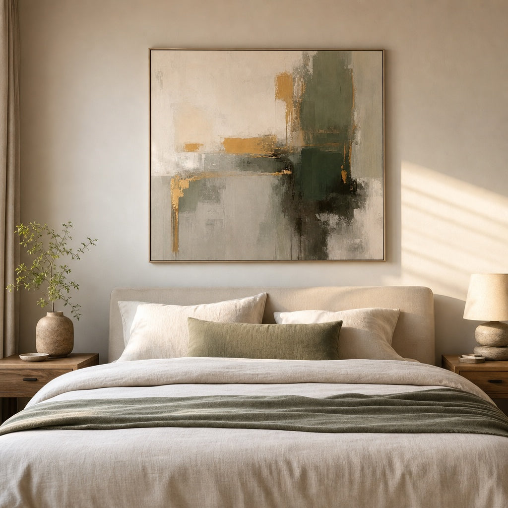Olive Gold Stillness
