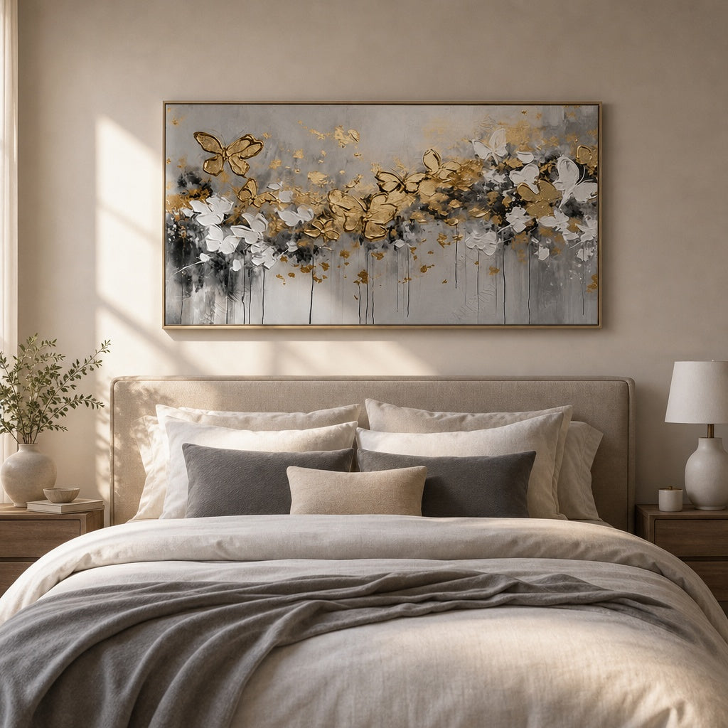 Golden Butterfly Blossoms