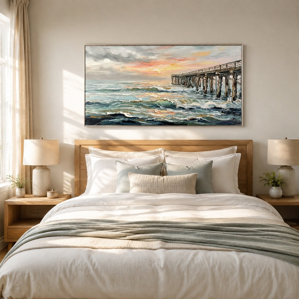 Pastel Ocean Pier
