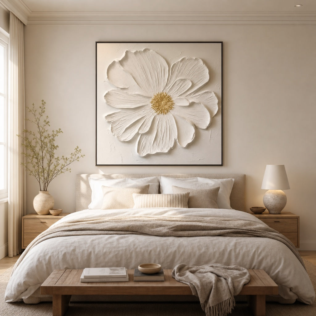 Ivory Daisy Relief