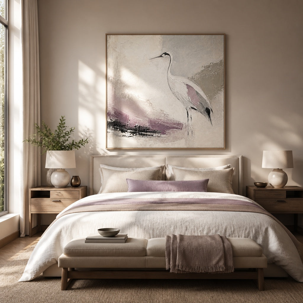 Quiet Crane Study