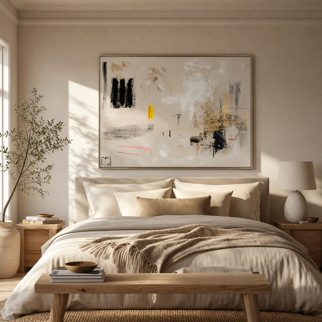 Ivory Abstract Balance