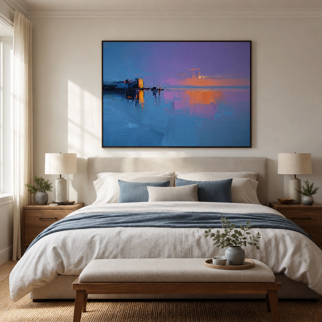 Violet Harbor Sunset