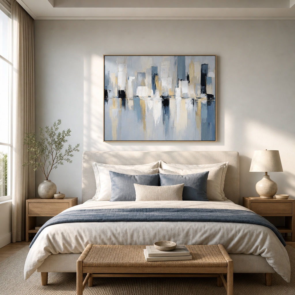 Blue Skyline Reflections