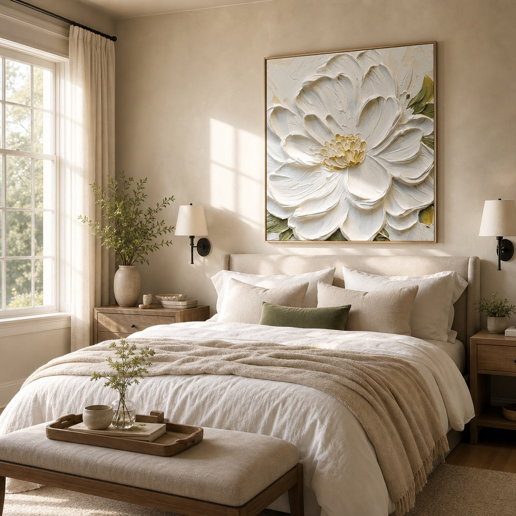 Ivory Petal Bloom