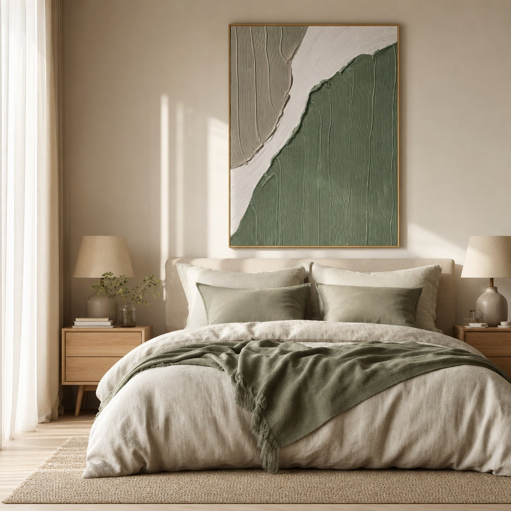Olive Wave Texture