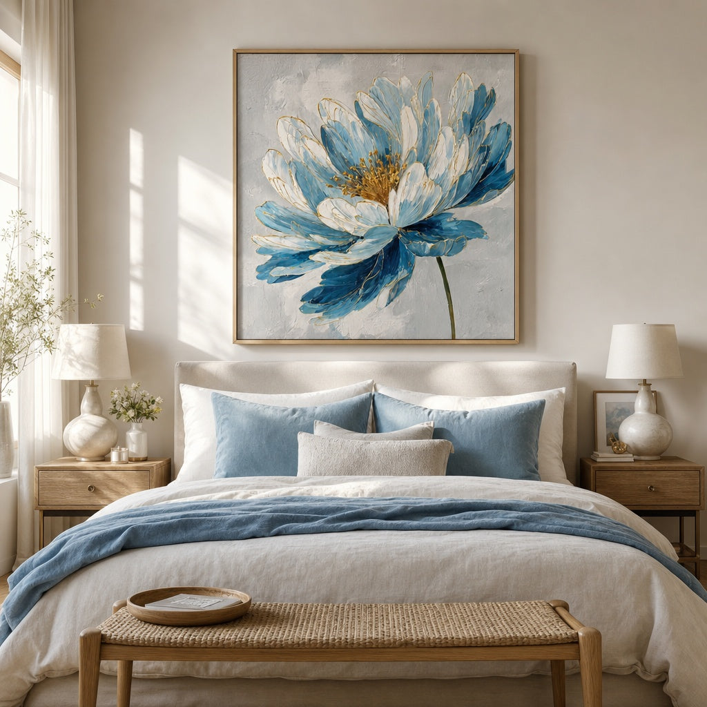 Azure Petal Bloom