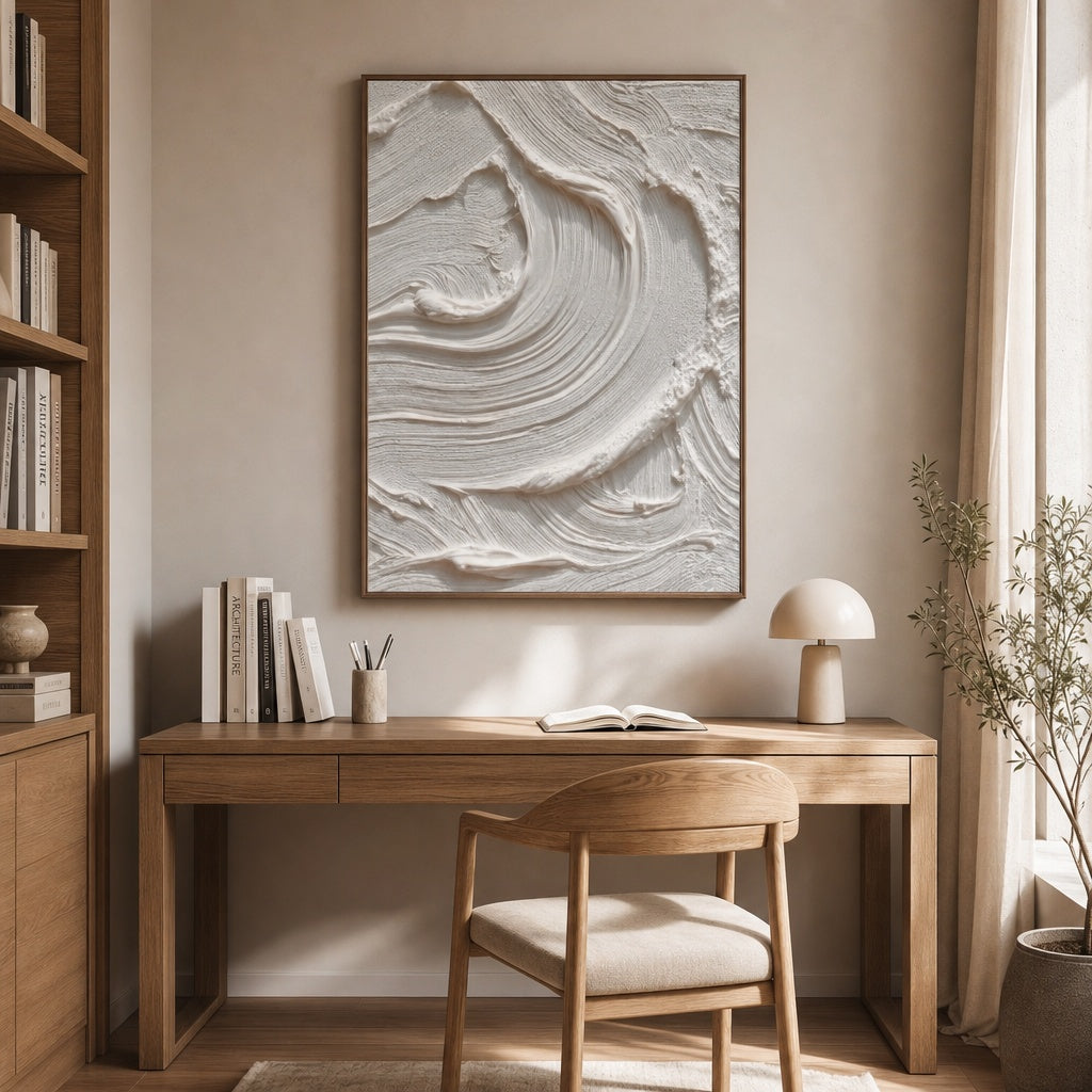 Ivory Ocean Texture