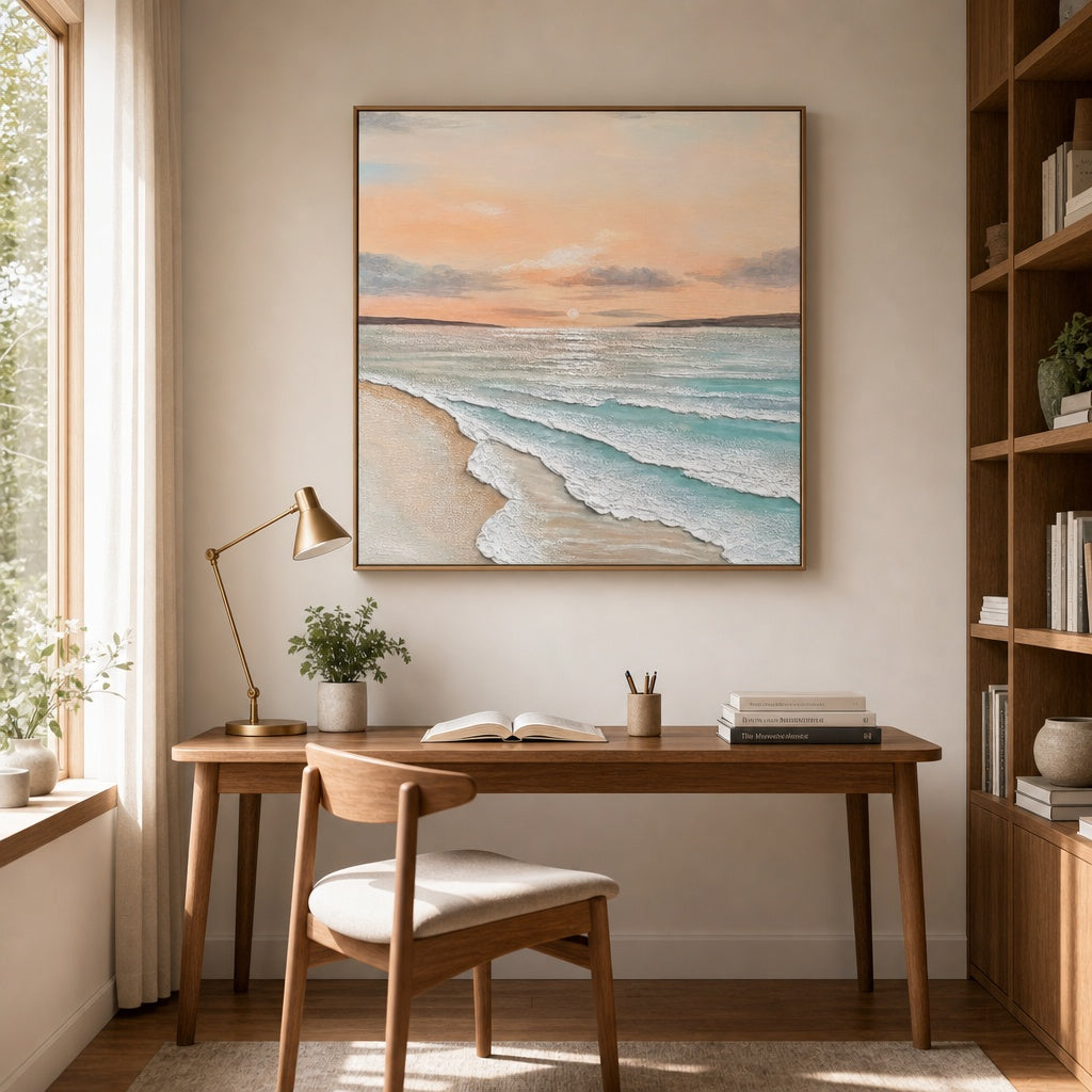 Pastel Ocean Serenity