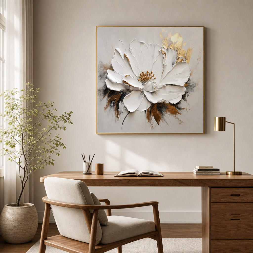 White Magnolia Bloom