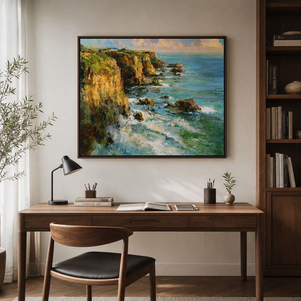 Coastal Cliffside Vista