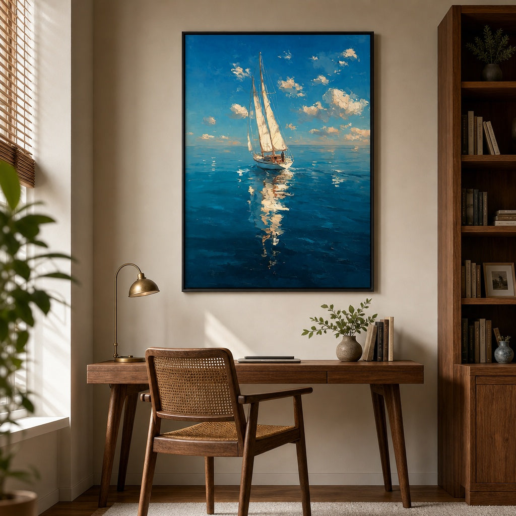 Sailing Into Blue