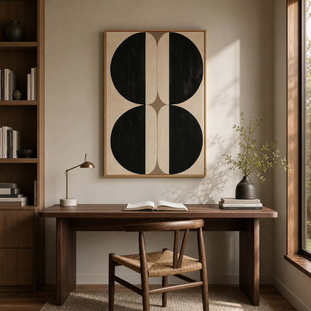 Monochrome Circle Balance