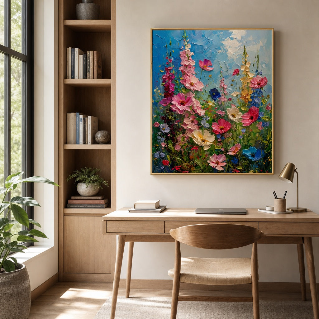 Colorful Wildflower Garden