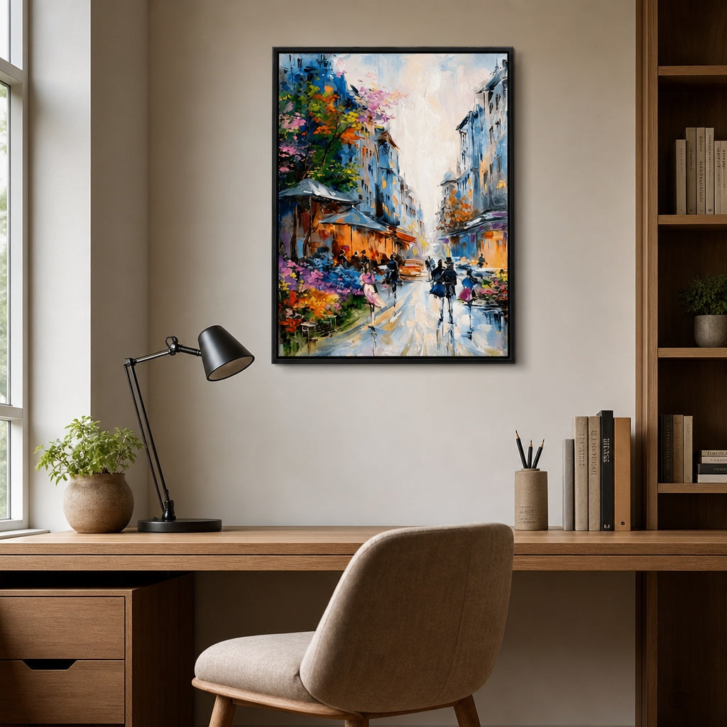 Parisian Street Morning