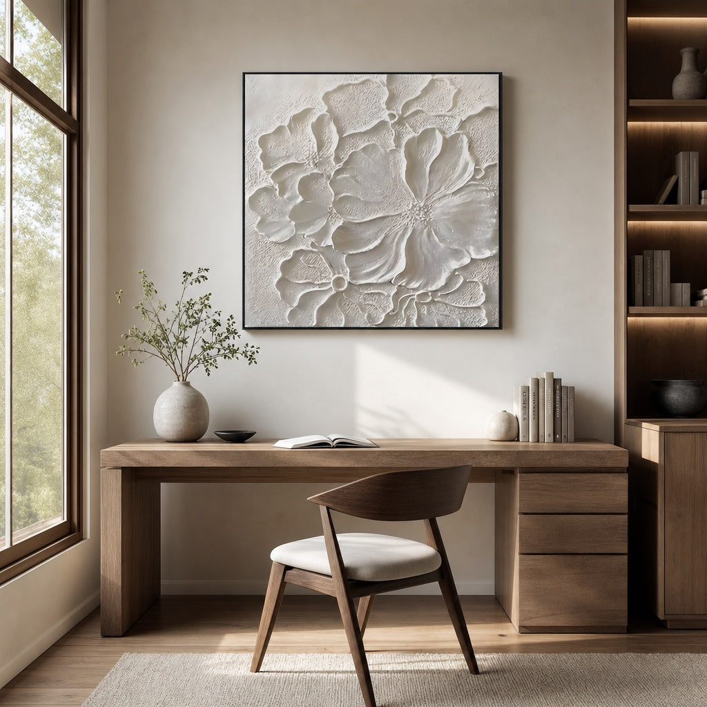 White Petal Relief