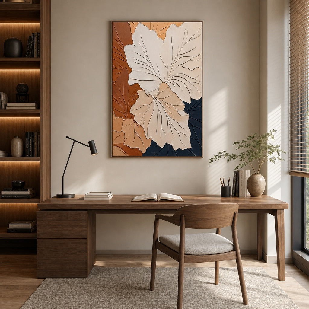Neutral Ginkgo Leaves