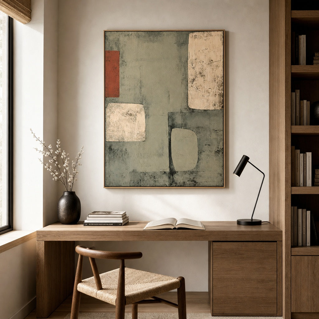 Muted Geometric Harmony