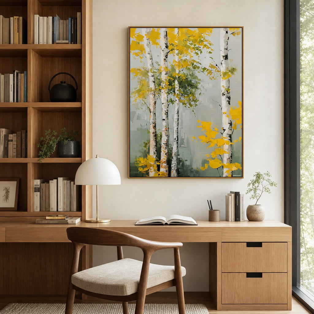 Golden Birch Grove