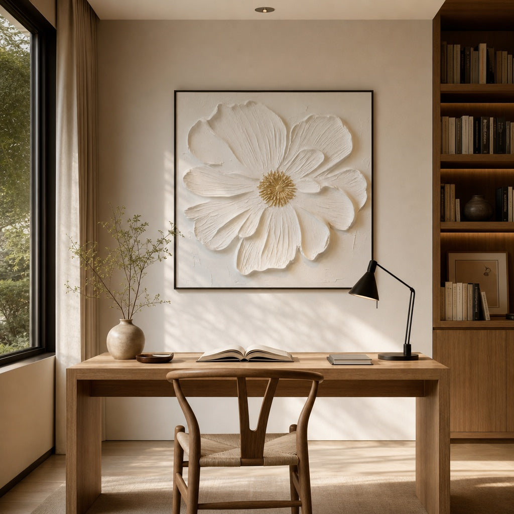 Ivory Daisy Relief