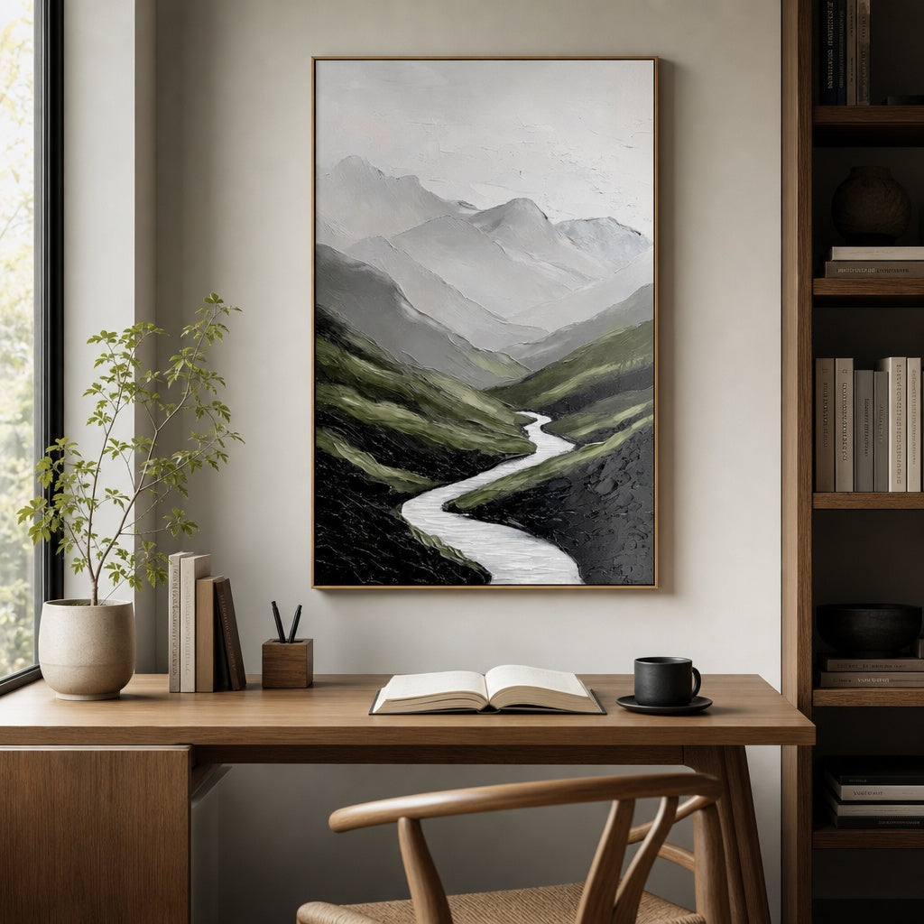 Alpine River Valley