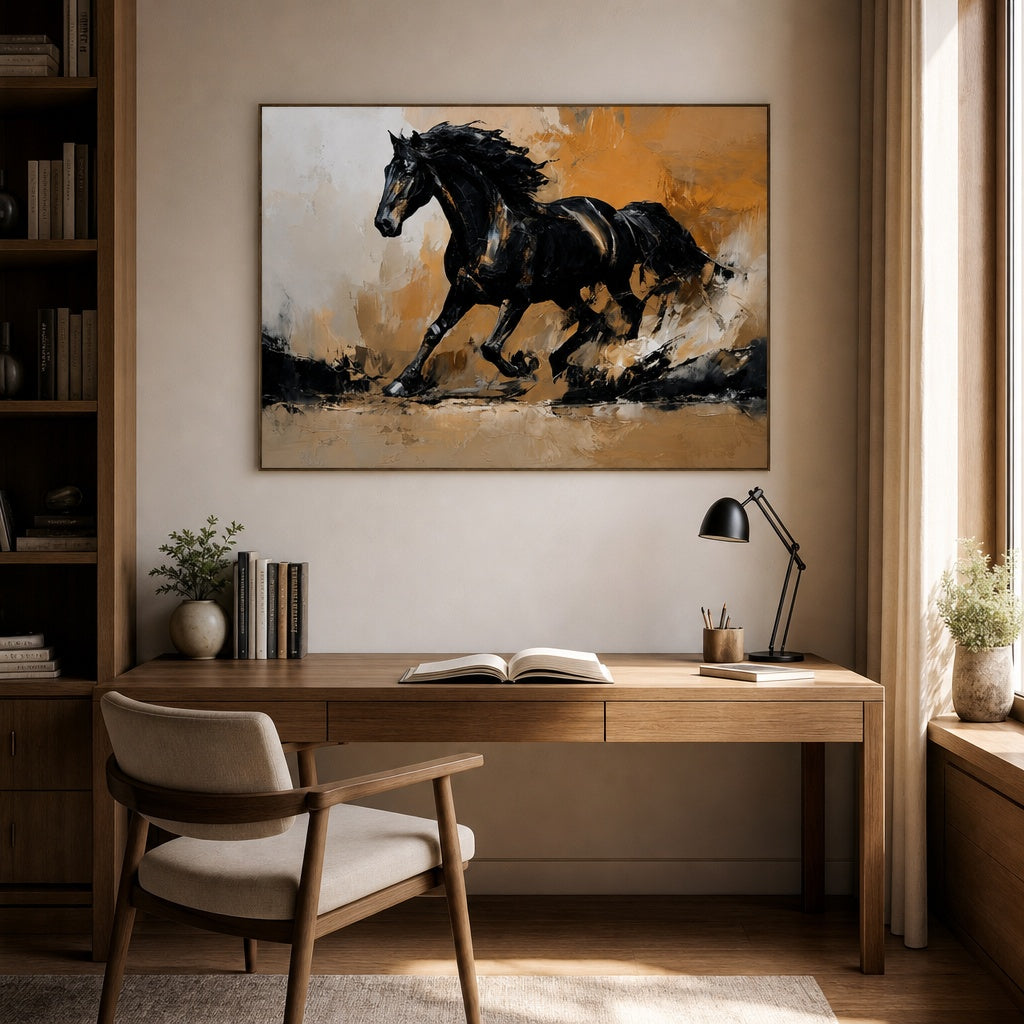 Black Stallion Wild Spirit