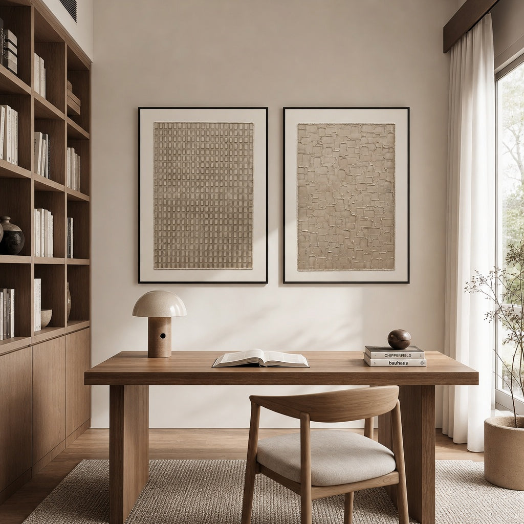 Minimal Texture Grid Duo