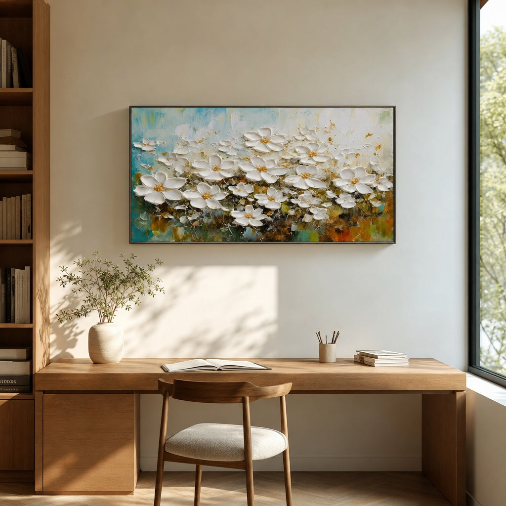 White Blossom Coastal Harmony