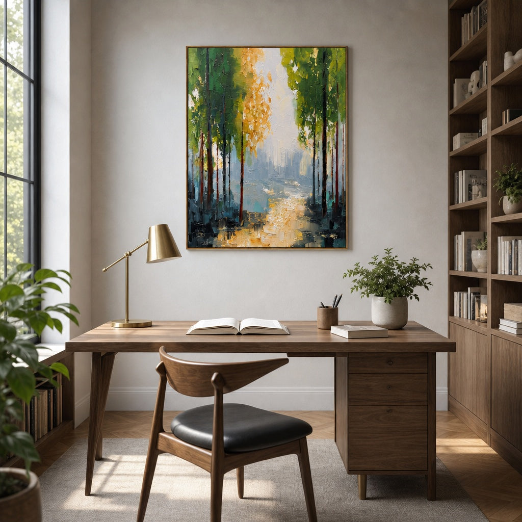 Golden Forest Path