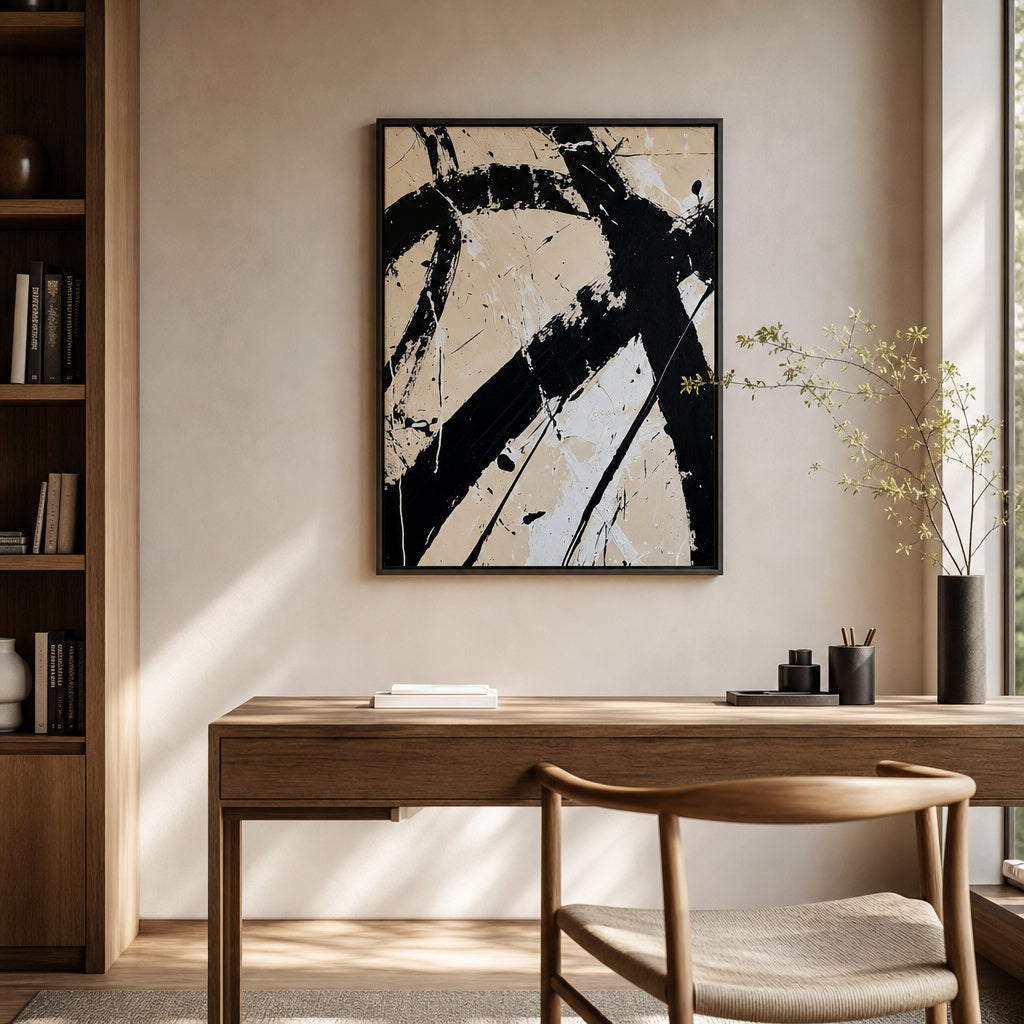 Noir Brushstroke Motion