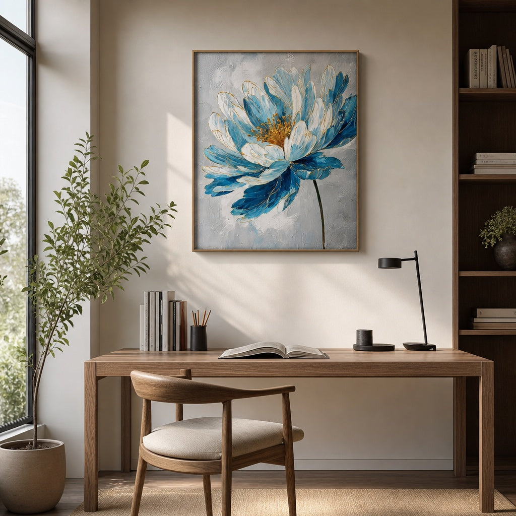 Azure Petal Bloom