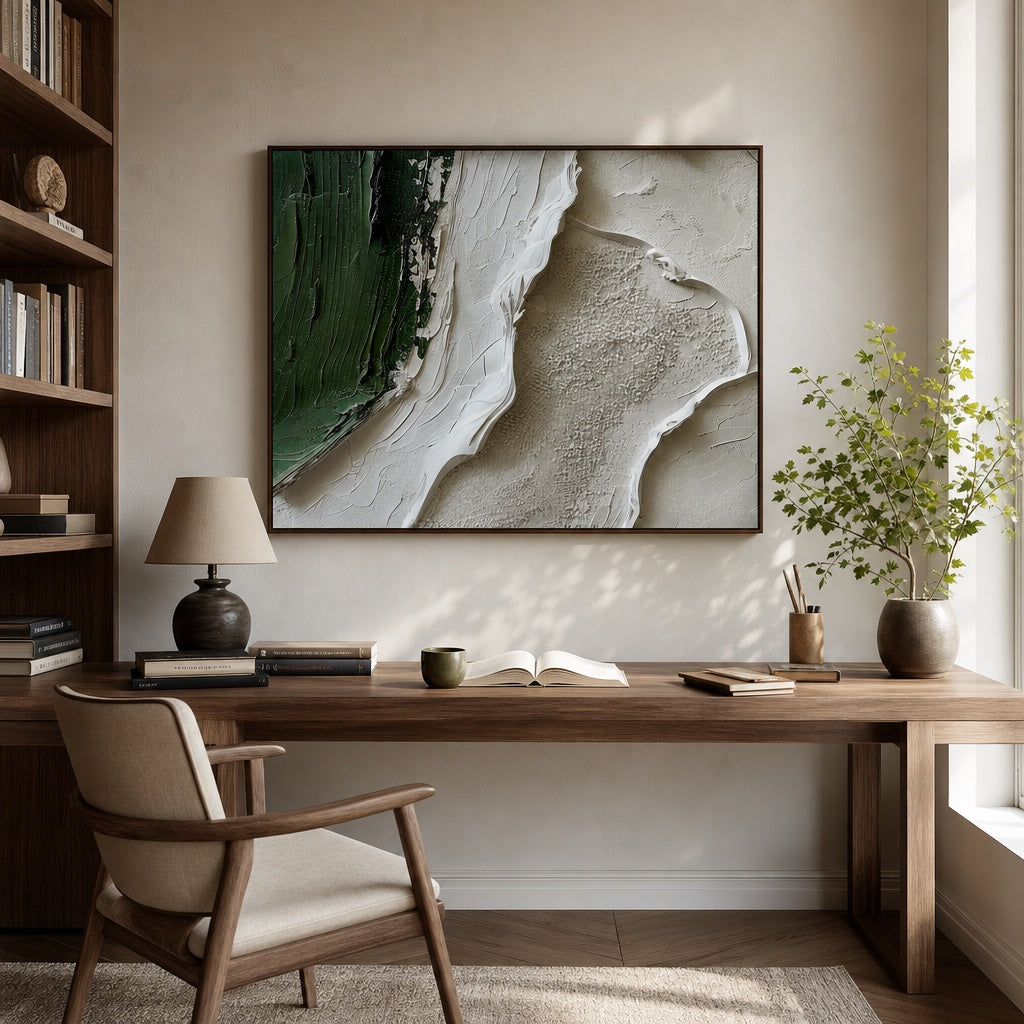 Emerald Ivory Relief