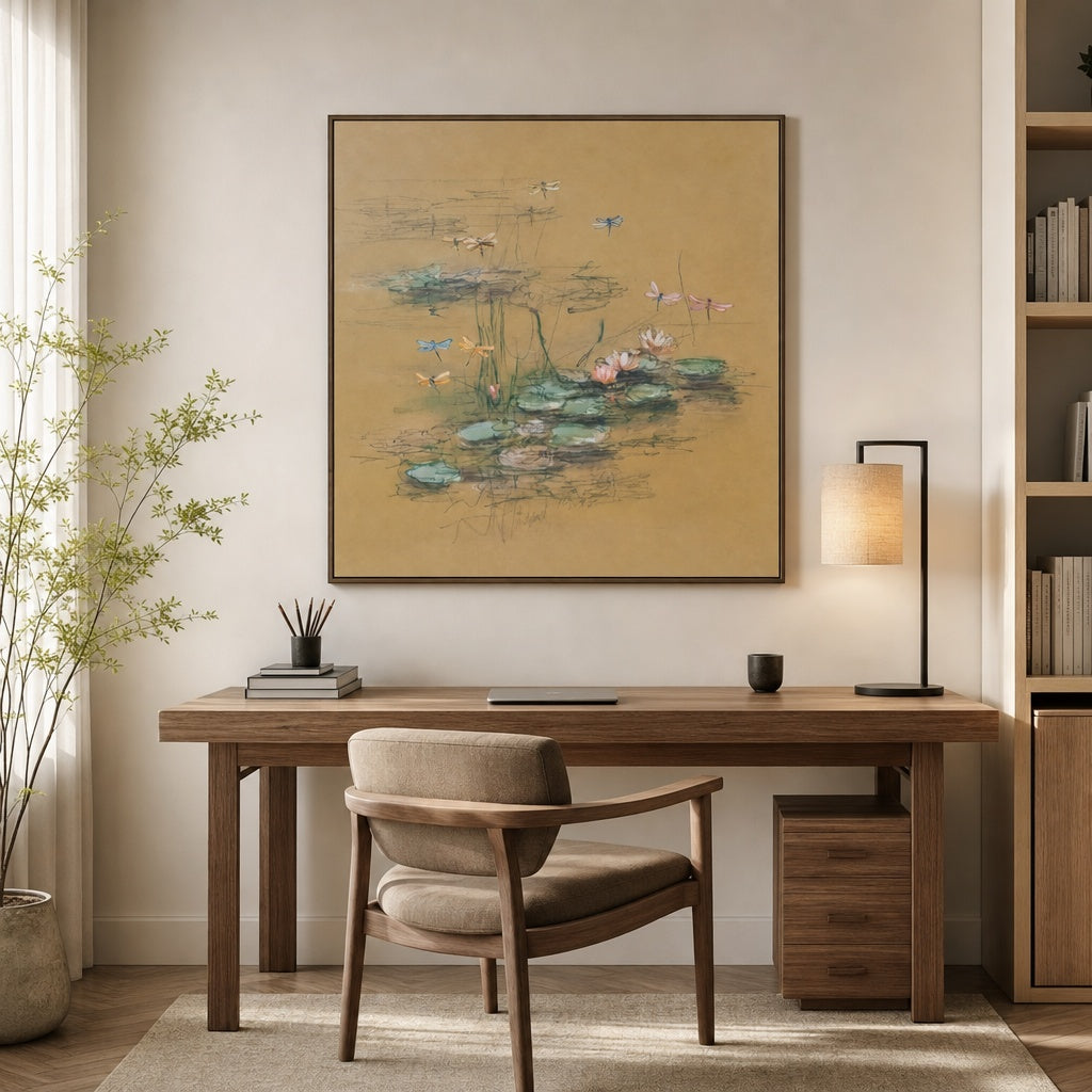 Lotus Pond Serenity