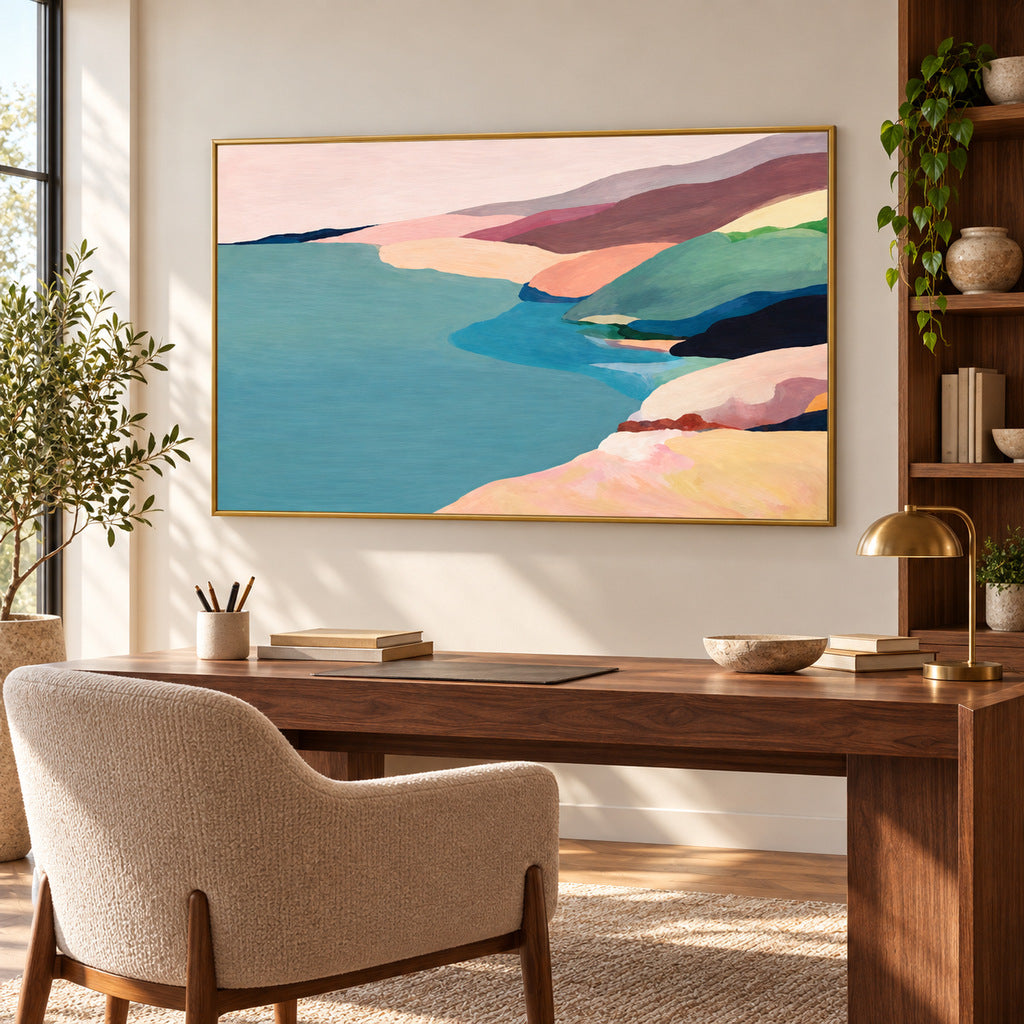Pastel Coastline