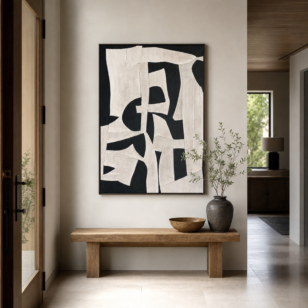Monochrome Organic Structure