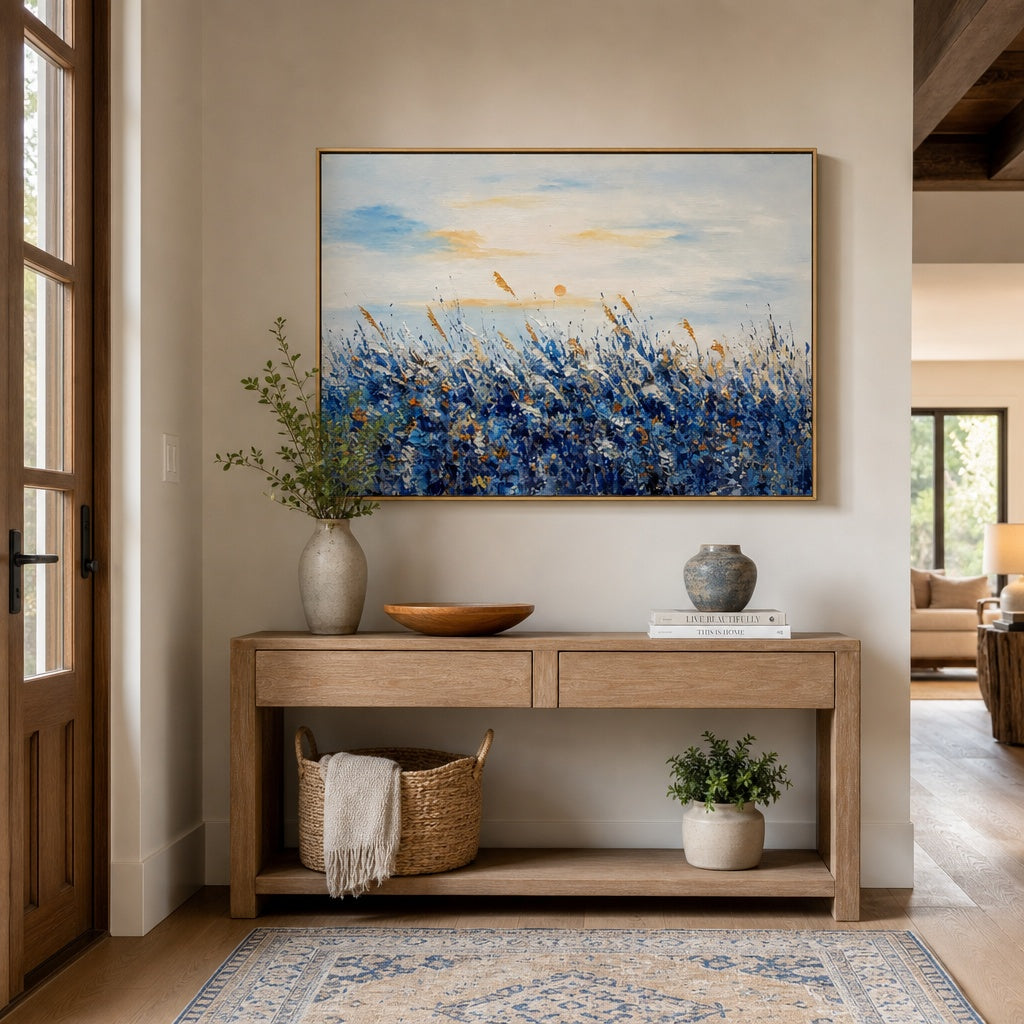 Blue Meadow Sunrise