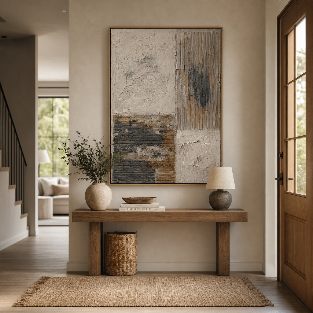 Earthy Texture Composition