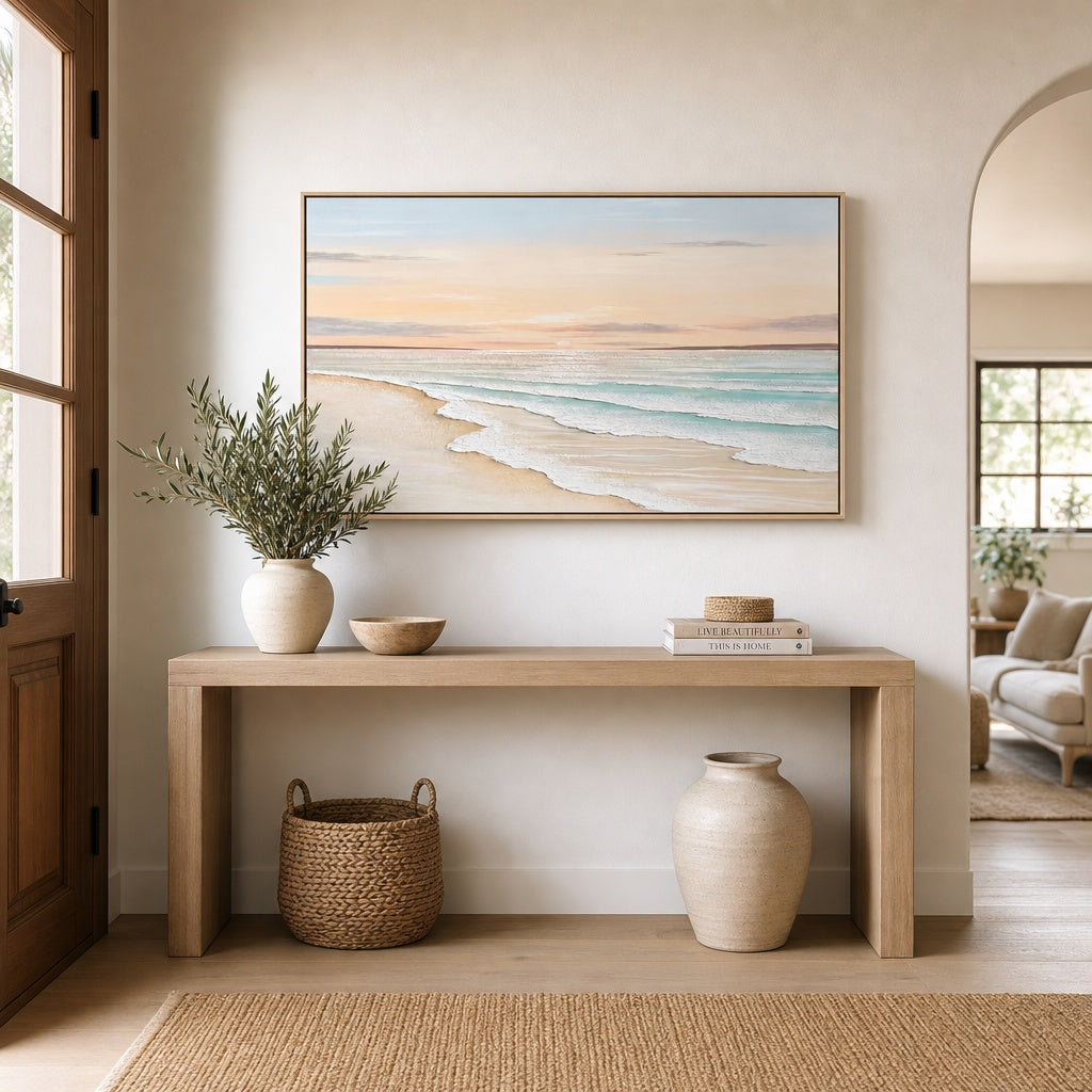 Pastel Shoreline Calm