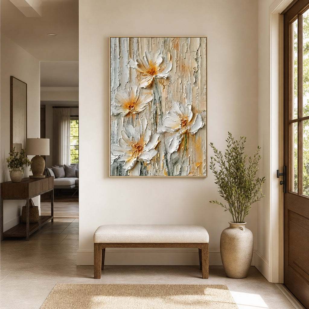 Ivory Blossom Texture