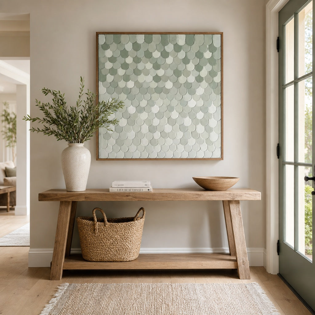 Sage Petal Mosaic