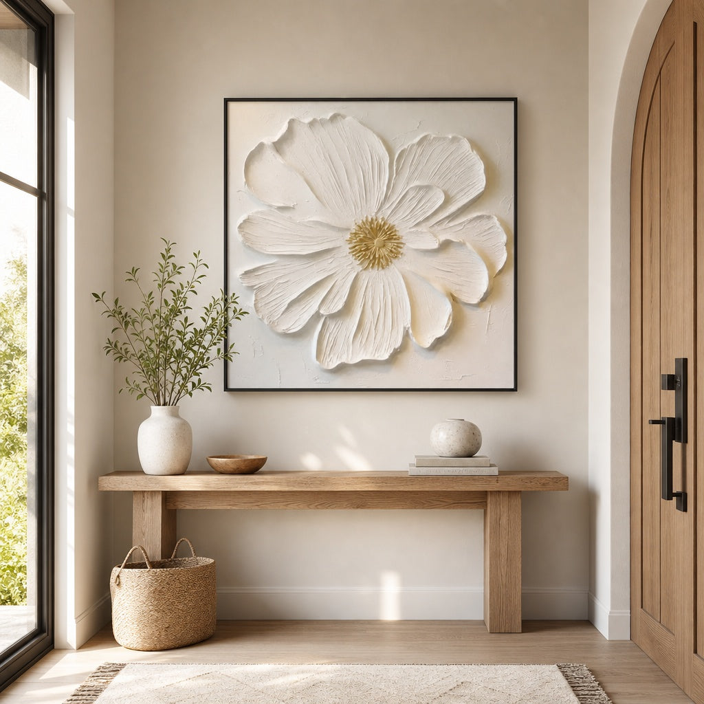 Ivory Daisy Relief