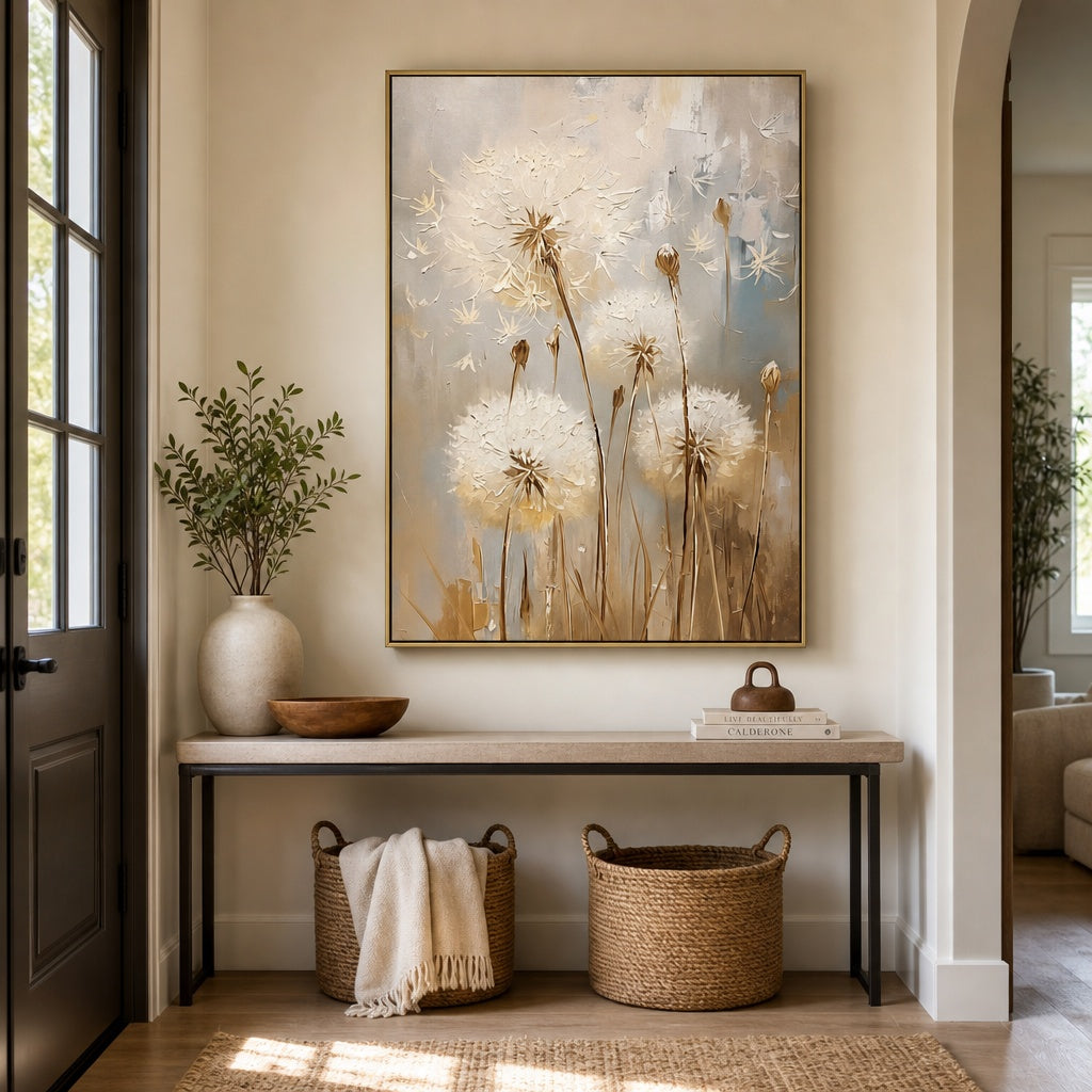 White Dandelion Serenity
