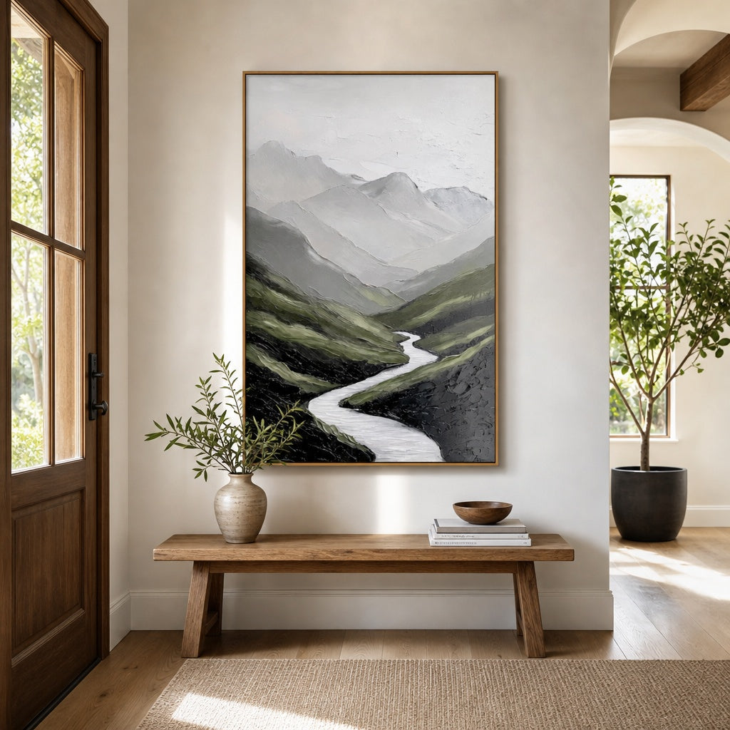 Alpine River Valley